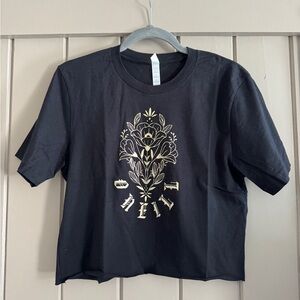 O'Neill Black Graphic Crop Too